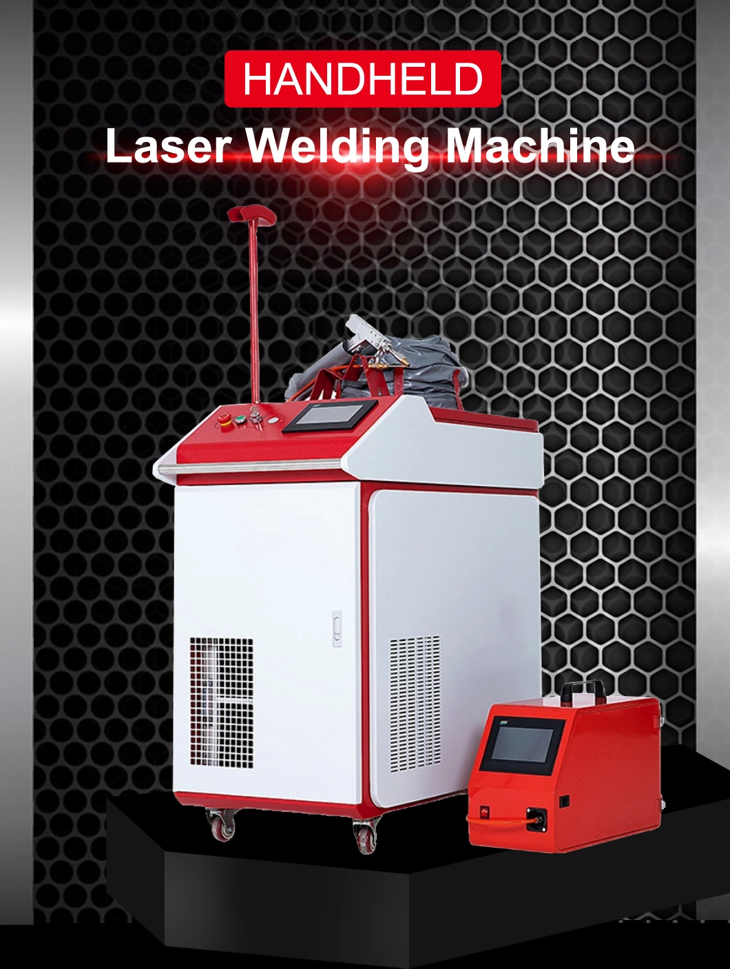 500W/800W/1000W/2000W/3000W Handheld Fiber Laser Welding Machine for Advertising Industry