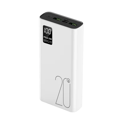 Powerbank 20000 mAh Pd22.5W Pd20.0W und QC3.0